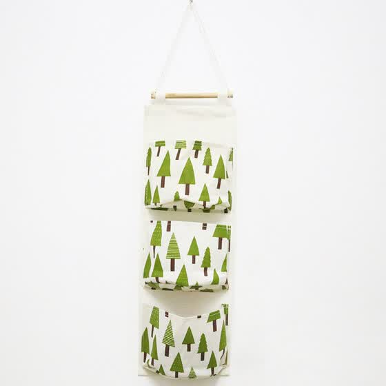 Shop Shouyou Cotton And Linen Waterproof Storage Hanging Bag