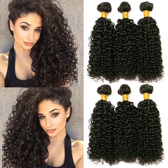 Shop Clarolair Hair Mongolian Kinky Curly Virgin Hair Products 7a