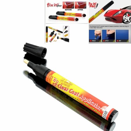 Shop Fix It Pro Car Scratch Repair Remover Pen Simoniz Clear