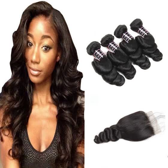 Shop Ishow 7a Unprocessed Human Hair Weave Cheap Peruvian Loose