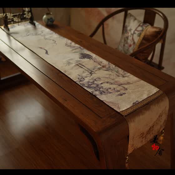 Shop Freeshipping Crane Retro Style Luxury Table Cloth Handmade