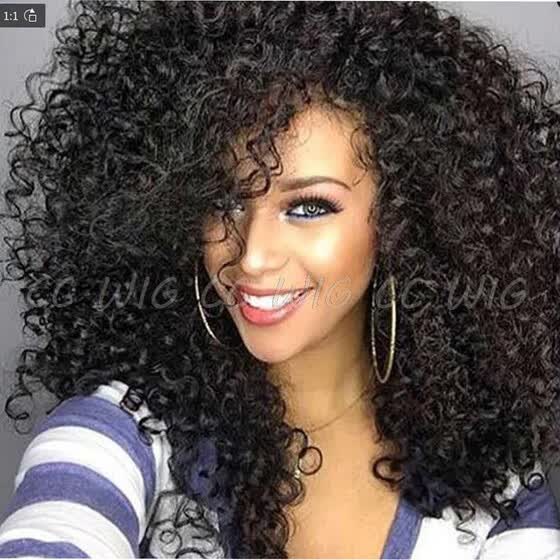 Shop Qianbaihui Short Curly Wigs For Black Women Synthetic Afro