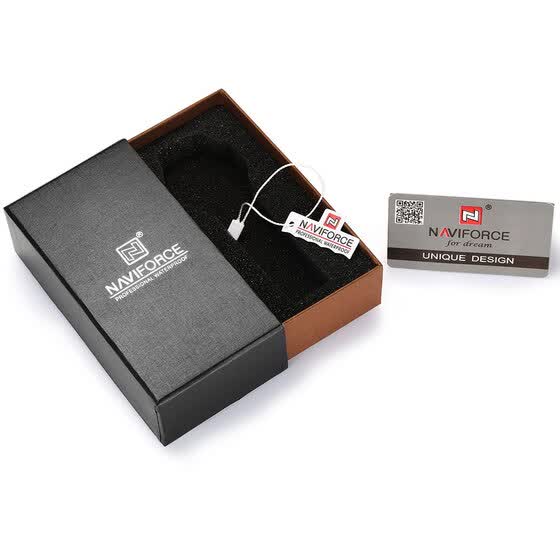 Shop Naviforce Drawer Box For Watch Paper Rings Bracelets Case