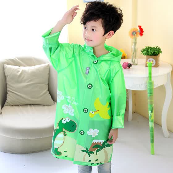 Green child raincoat Clearance