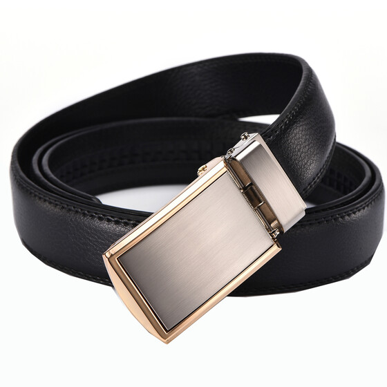 Mens Belts Business Buckle Business Leather Waist Strap Belts Buckle Belts Gifts