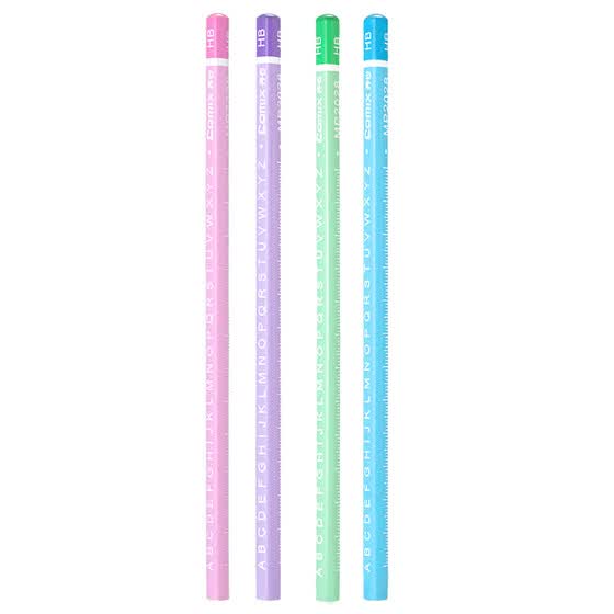 hb pencil scale