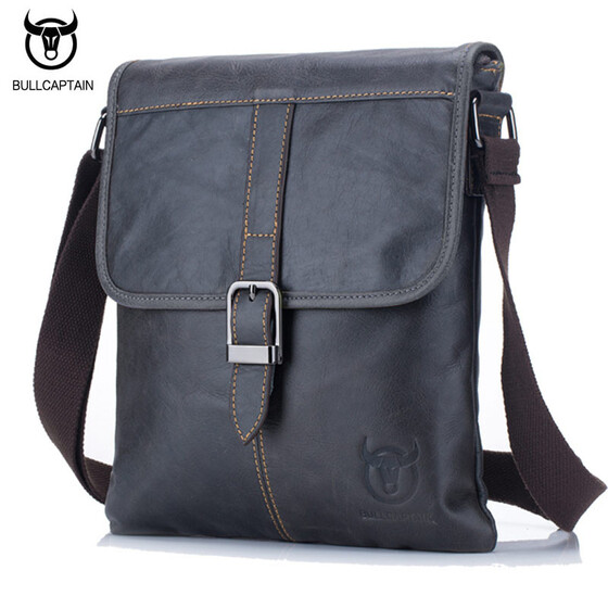 Best Vintage Bull Leather Tote Mens Briefcase Laptop Case Messenger Shoulder Bag