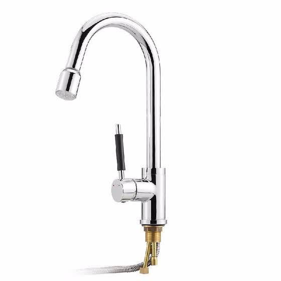 Shop Bathroom Kitchen Faucet With Pull Down Sprayer Temperature