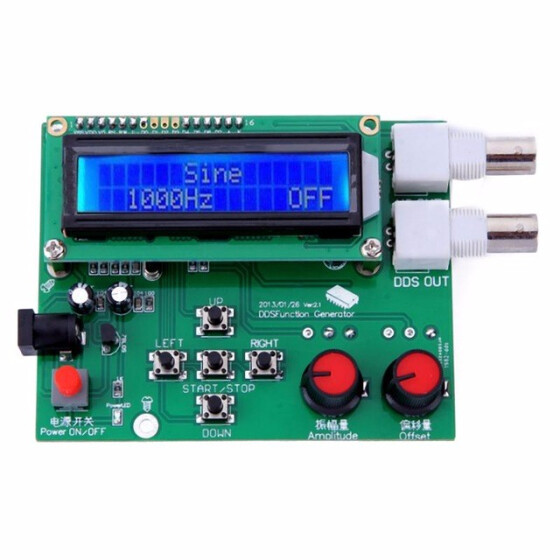 DDS Function Signal Generator Module Sine Square Sawtooth Triangle Wave TOP