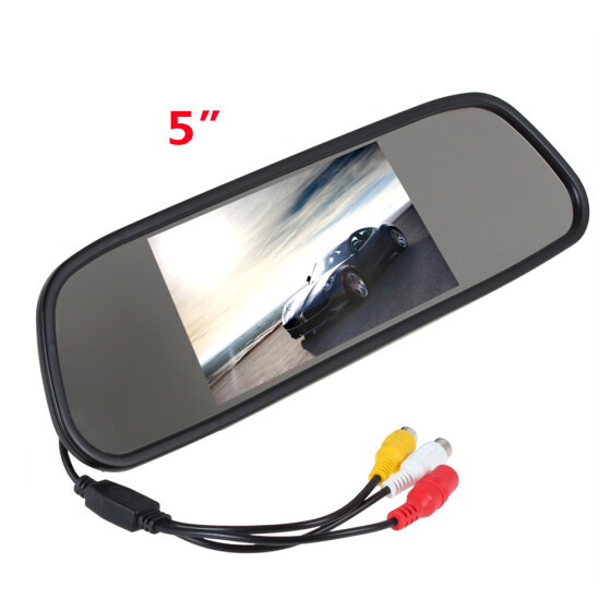 Universal 4.3 inch TFT LCD car rear view Mirror Parking Monitor+color Camera