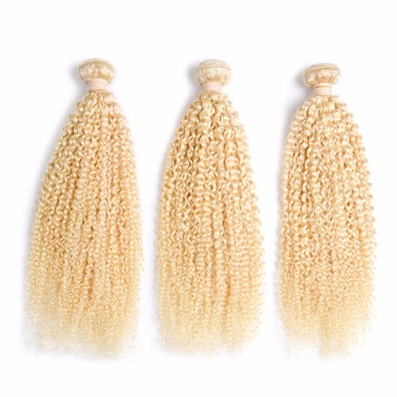Shop Hcdiva Hair Products Blonde Hair Kinky Curly Weave 100