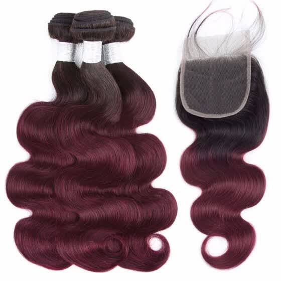 three bundles of brazilian hair