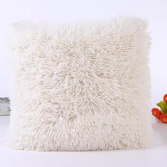 Shop Cntomlv Solid Soft Plush Faux Fur Wholesale Decorative