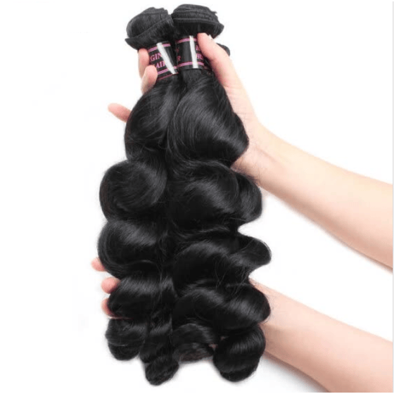 Shop Ishow Peruvian Virgin Hair 2 Bundles Loose Wave Deals 7a