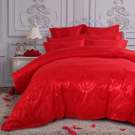 bed cover wedding