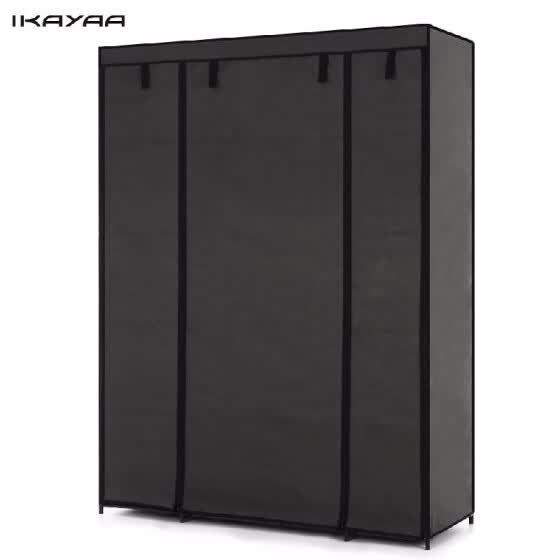 Shop Ship From Usa Ikayaa Modern Portable Fabric Closet Storage