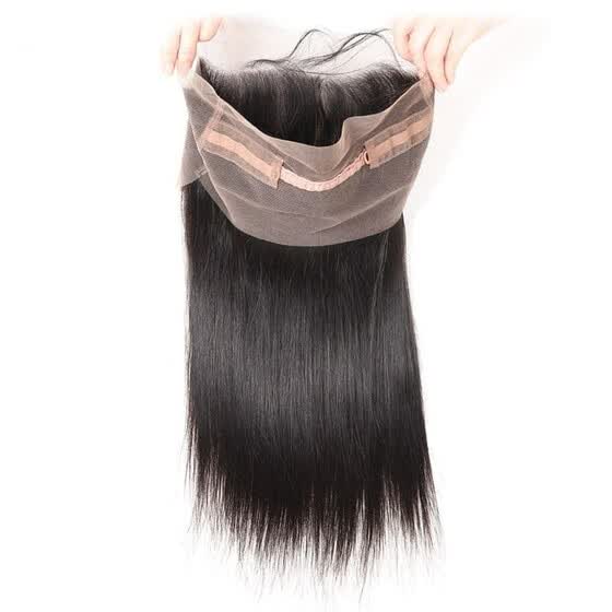 Shop Pre Plucked 360 Lace Frontal Closure With Baby Hair Silky