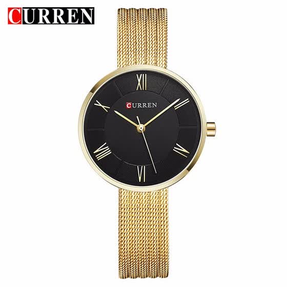 CURREN 9020 Relojes de las mujeres 2017 Nueva marca de lujo 2017 Nuevo Reloj De Lujo De Las Mujeres De La Moda Pulsera