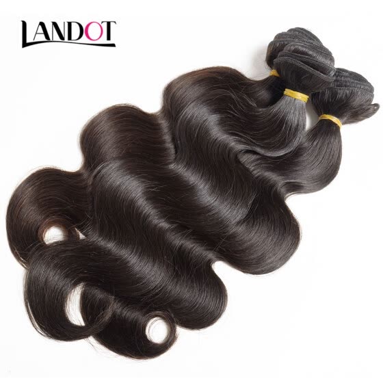 Shop 10a Unprocessed Virgin Indian Body Wave Remy Human Hair
