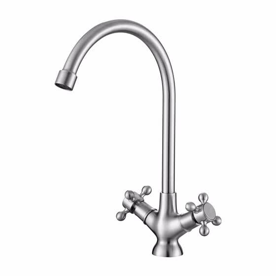 American 304 Stainless Steel Kitchen Faucet Double Sink Basin