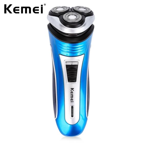 Kemei KM - 2801 Удобная перезаряжаемая тройная плавающая голова Электрическая бритва для бритья с триммером для мужчин