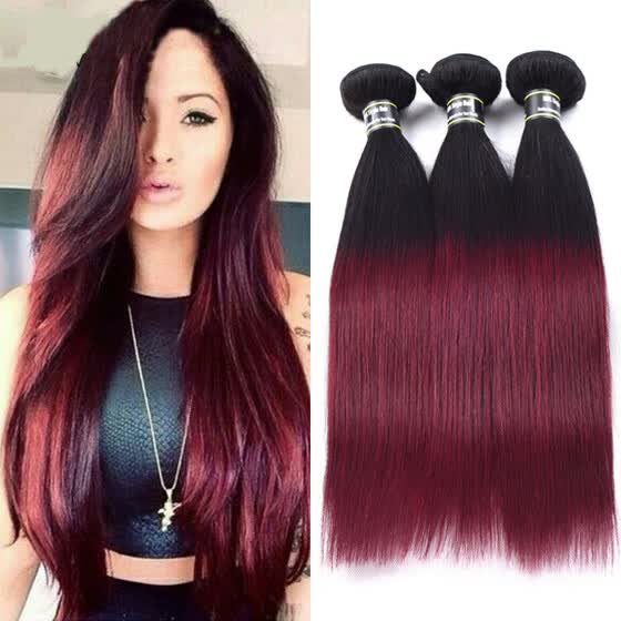 Shop Amazing Star Peruvian Virgin Hair Straight Hair 3 Bundles
