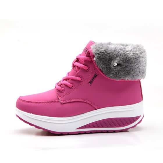 Shop Women Snow Boots Wedges Ankle Boots For Women Swing