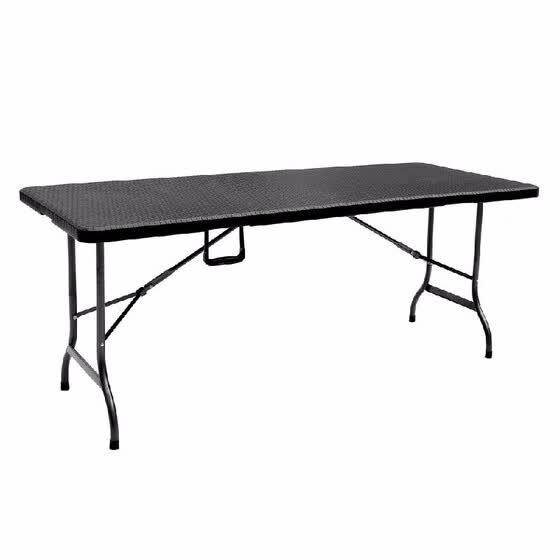Ikayaa 6ft Folding Table Portable Outdoor Garden