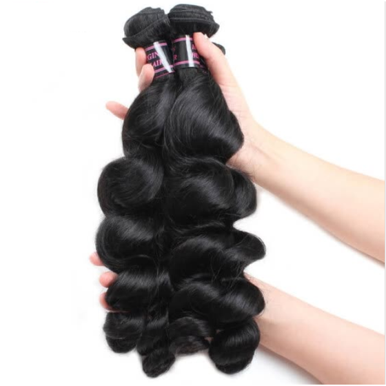 Shop Best Selling Brazilian Loose Wave Virgin Hair 2 Bundles Deals