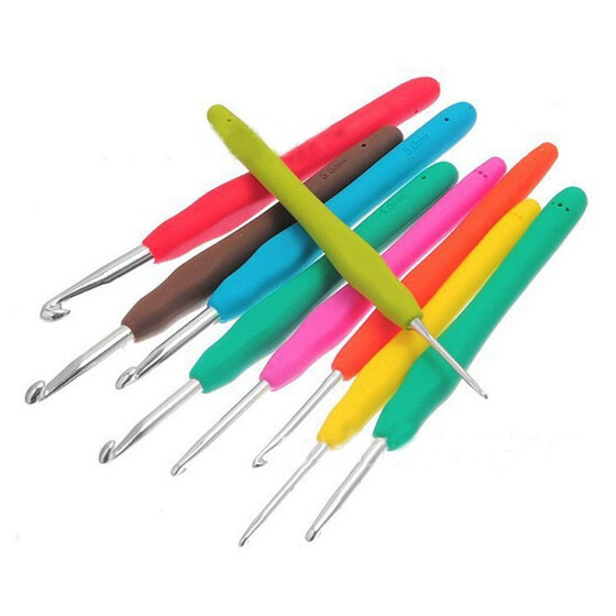 Needles Sewing Tool Set Crochet Needles Weaving Tools Crochet Hooks Key Chain