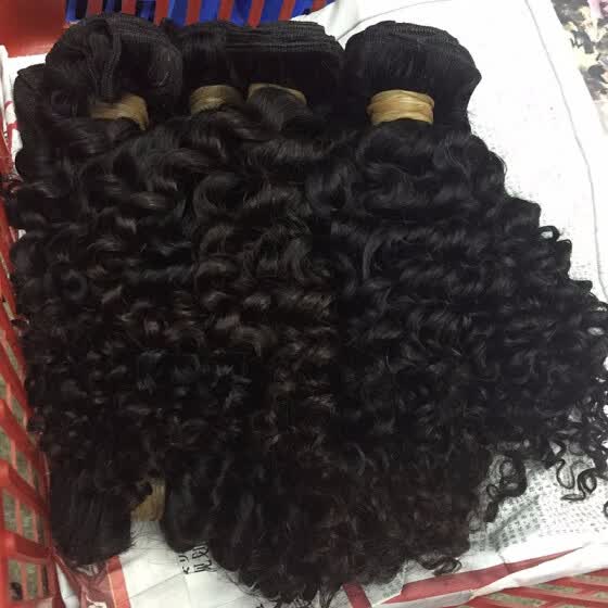 Shop Sivolla Sew In Raw Burmese Virgin Hair Deep Curly Natural