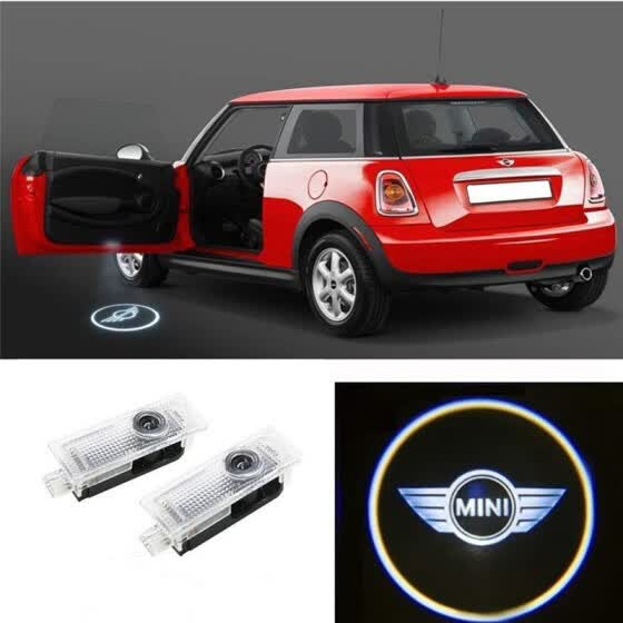 Shop 4pcs Bmw Mini Mini Door Projection Laser Light Online