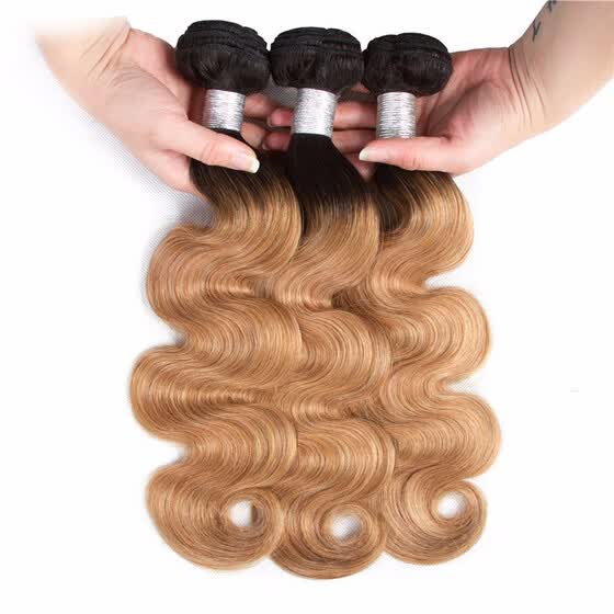 Shop Hcdiva Body Wave Brazilian Ombre Hair T1b 27 30 99j Burgundy