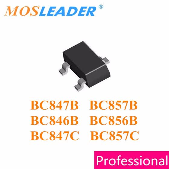 Shop Mosleader SOT23 3000PCS BC847B 1F BC857B 3F BC846B 1B BC856B 3B ...