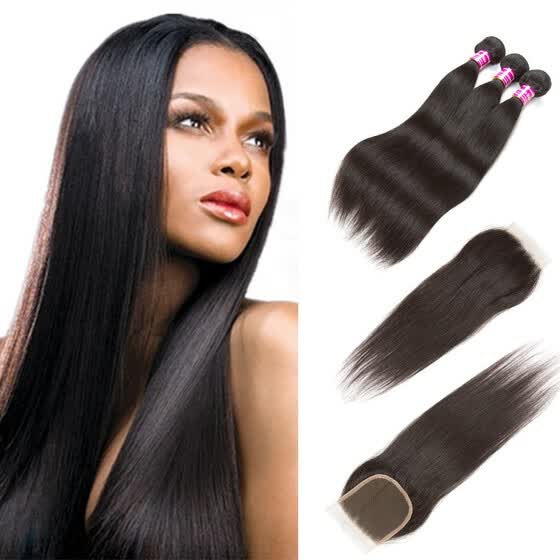 Shop 8a Malaysian Virgin Human Hair Body Wave Bundles With Free