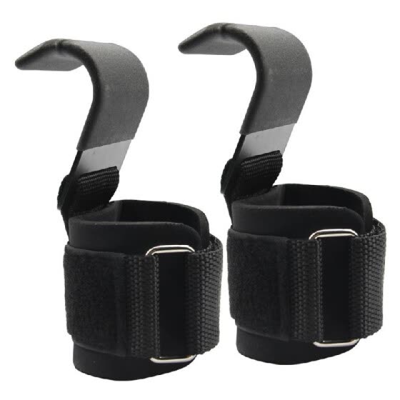 Shop Power Weight Lifting Hooks Pull Up Hand Wraps Gym