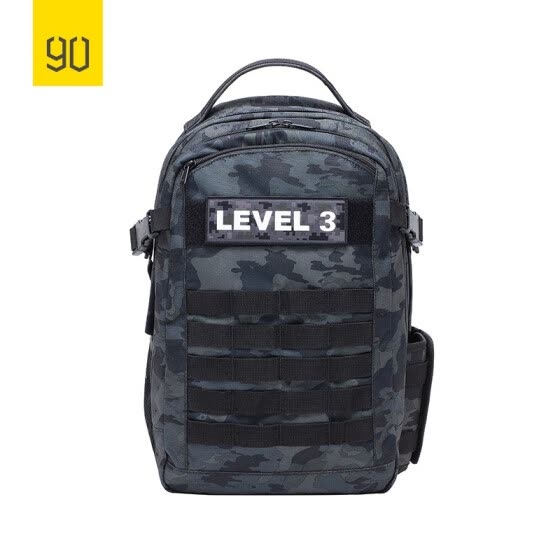 Shop 90FUN Fortnite Backpack Level 3 Tactics Battle Backpack Game Laptop Bag Large Capacity 26L ...