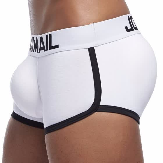 Jockmail Brand Sexy Mens Enhancing Underwear Gay Penis Bulge Enhancing Men Boxer Shorts Front Back Jockmail Brand Sexy Mens Enhancing Underwear Gay Penis Bulge Enhancing Men Boxer Shorts Front Back