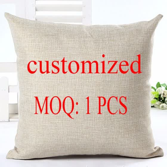 Shop Cntomlv Customized Style Cushion Cover Diy Customized Throw