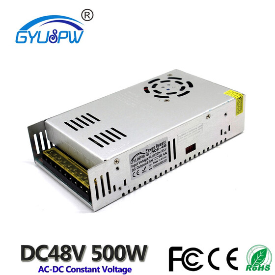 24V 20A 500W Switching Power Supply Driver for CCTV camera LED Strip AC 100-240V Input to DC 24V