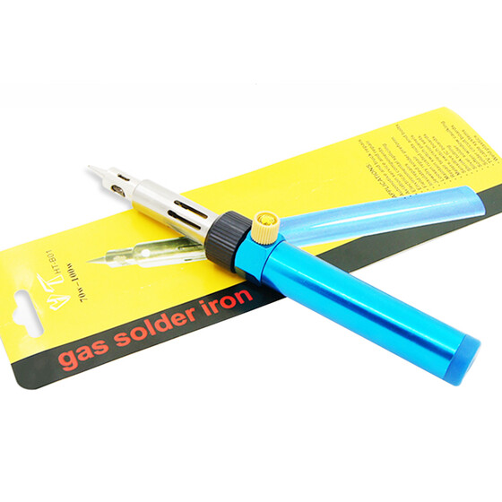 Gas Blow Torch Soldering Iron Gun Refillable Butane Welding Pen Tool Cordless