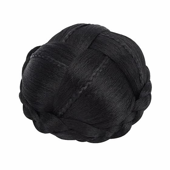 Shop Synthetic Hair Chignon Braided Hair Bun Extensions Clip In