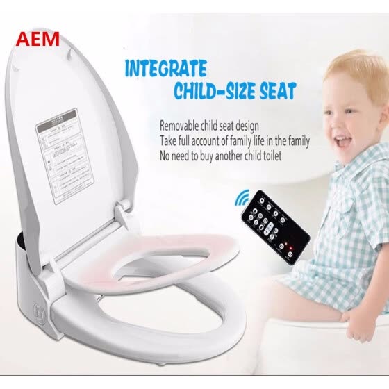 Smart Toilet Seat Washlet Elongated Electric Intelligent Bidet Cover Heated Sits Led Light Integrated Children Baby Traing Chair From Best Bathroom Accessories On Jd Com Global Site Joy - Best Battery Powered Heated Toilet Seat