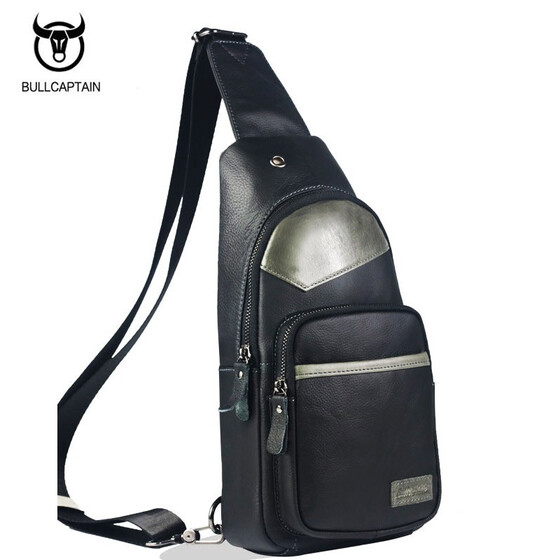 BULLCAPTAIN Men Stylish Genuine Leather Shoulder Bag