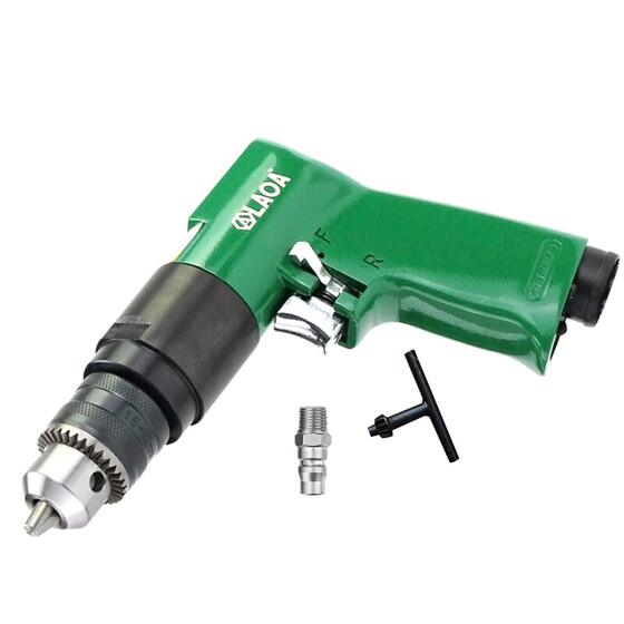 Pneumatic Hand Drill 1.5-10mm Pneumatic Drill Hand-held Reversing Air Drill