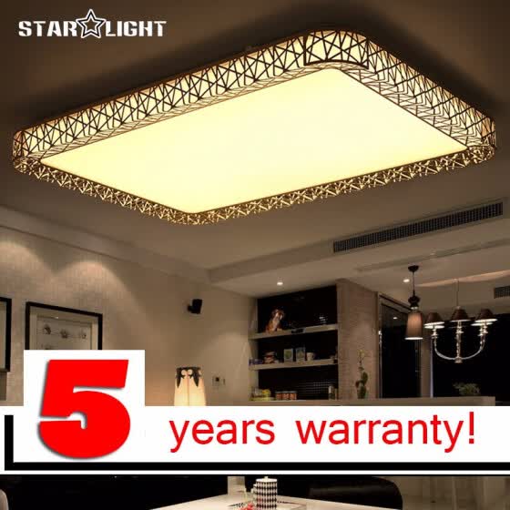 Shop Rectangular Hollow Indoor Ceiling Light Modern Living