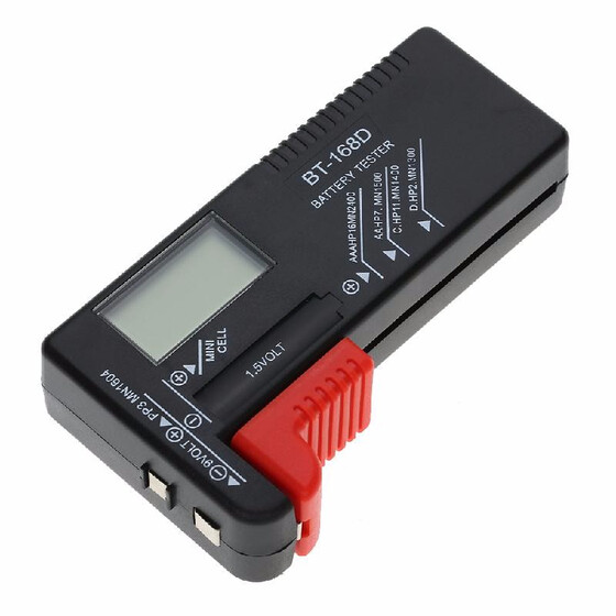 New AA//AAA//C//D//9V Universal Button Cell Batteries Battery Volt Checker Tester
