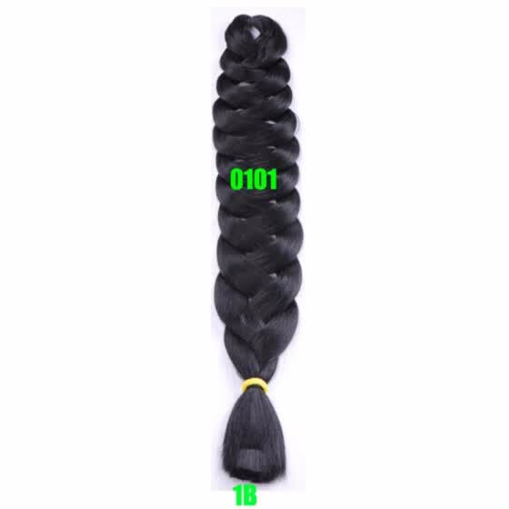 Shop Jumbo Braids Synthetic Braiding Hair 23 Color Available 165g