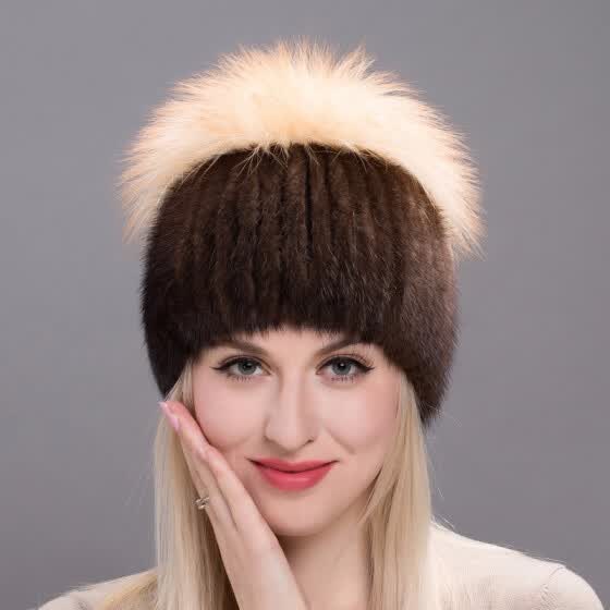 real fur hats for women