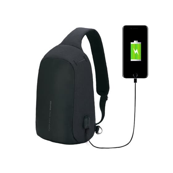OIWAS Anti-theft chest bag 6.3L Sling Bag Casual Daypack Crossbody nylon waterproof backpack fashion 9.7 inch Ipad